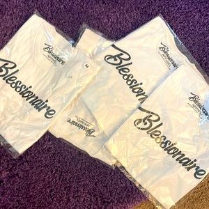 Blessionaire T-shirts brand new all sizes unisex